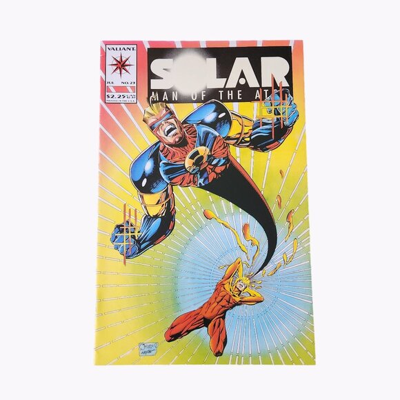 Valiant Solar Man Of The Atom #23 1993 Comic Book Collector Bagged Boarded - Picture 1 of 2
